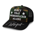 Elect That MF Again - Hat [Black-Camo/Autographed]