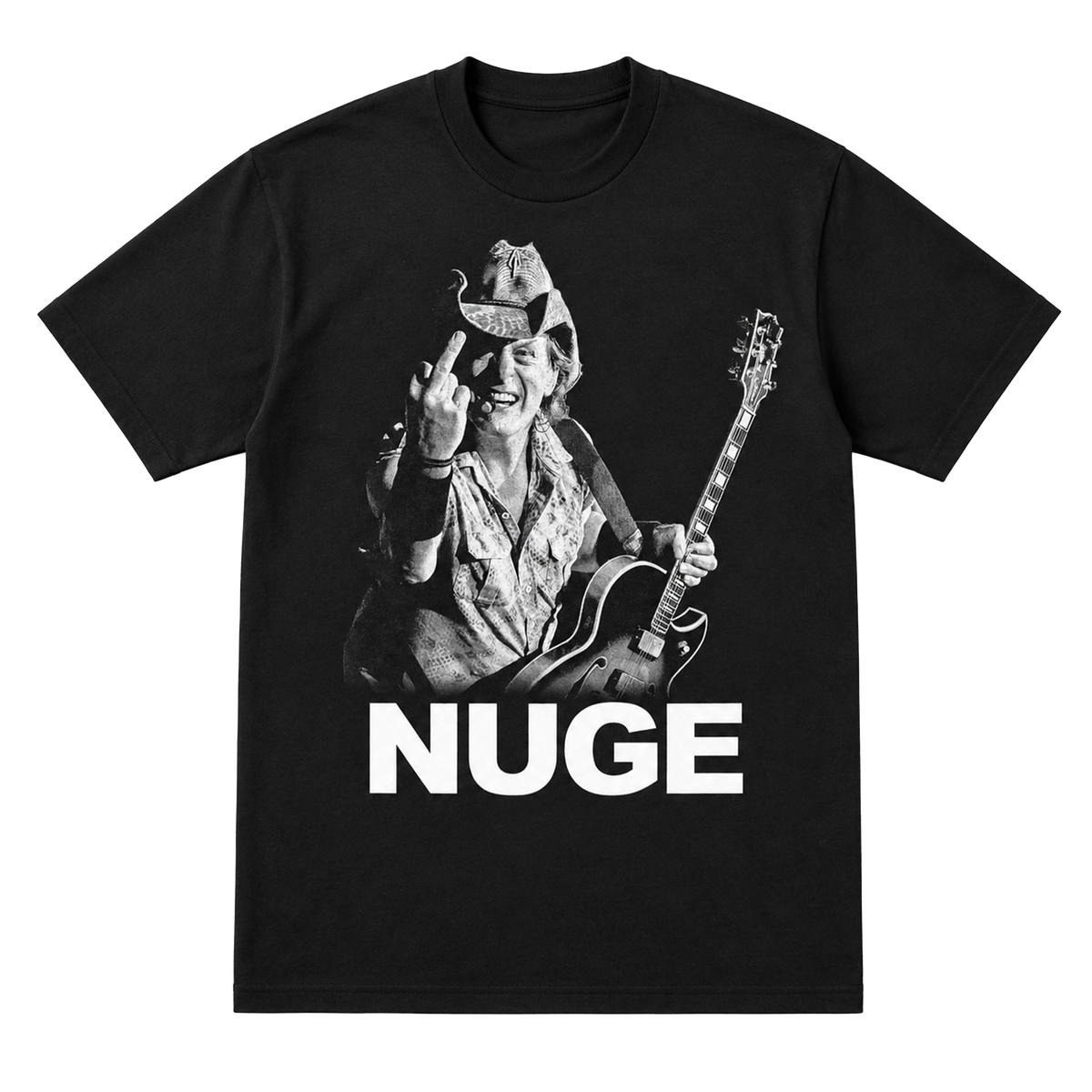 Nuge Middle Finger - T-Shirt