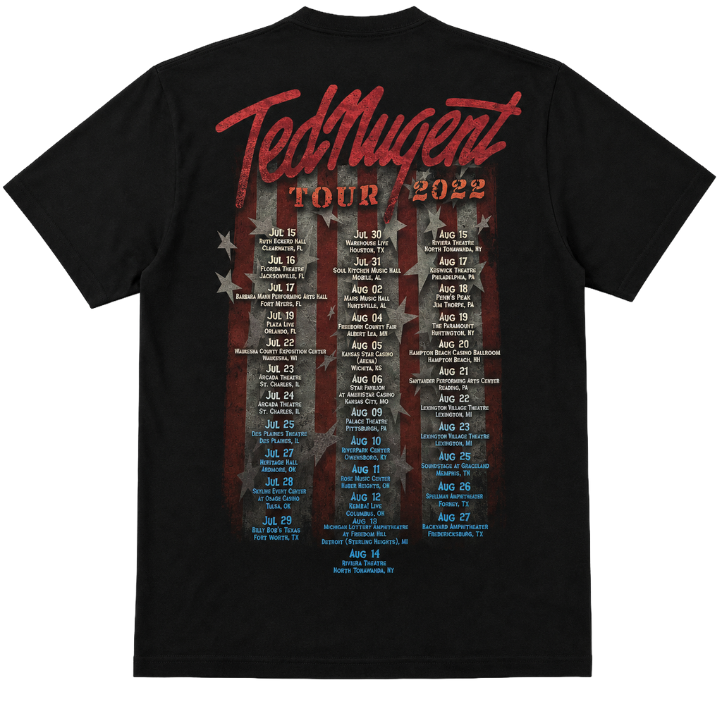 TN American Rock & Roll 2022 Tour - T-Shirt